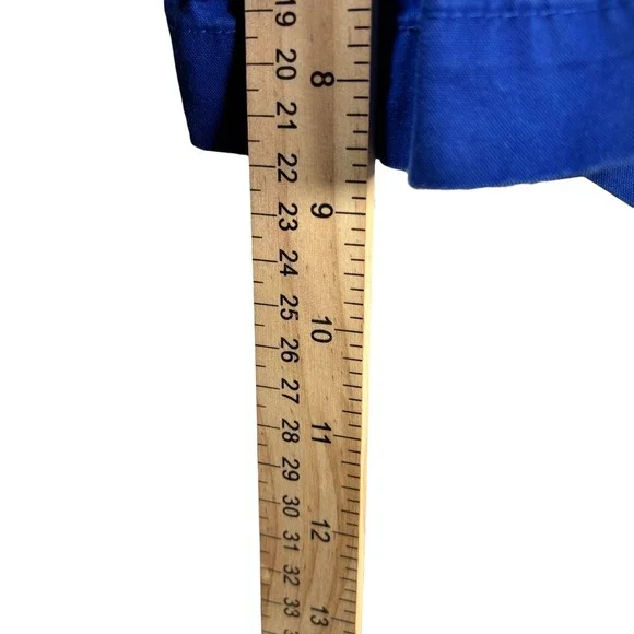 Polo Ralph Lauren Mens Blue Chino Shorts Sz 42 Cotton Summer Vacation Old Money - Picture 7 of 10